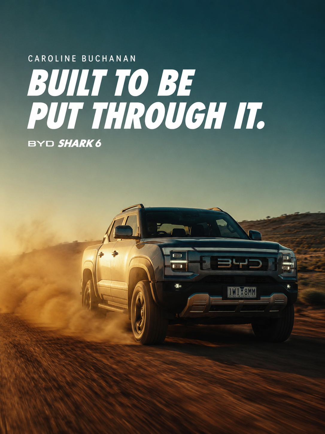 BYD Shark 6 poster offroad