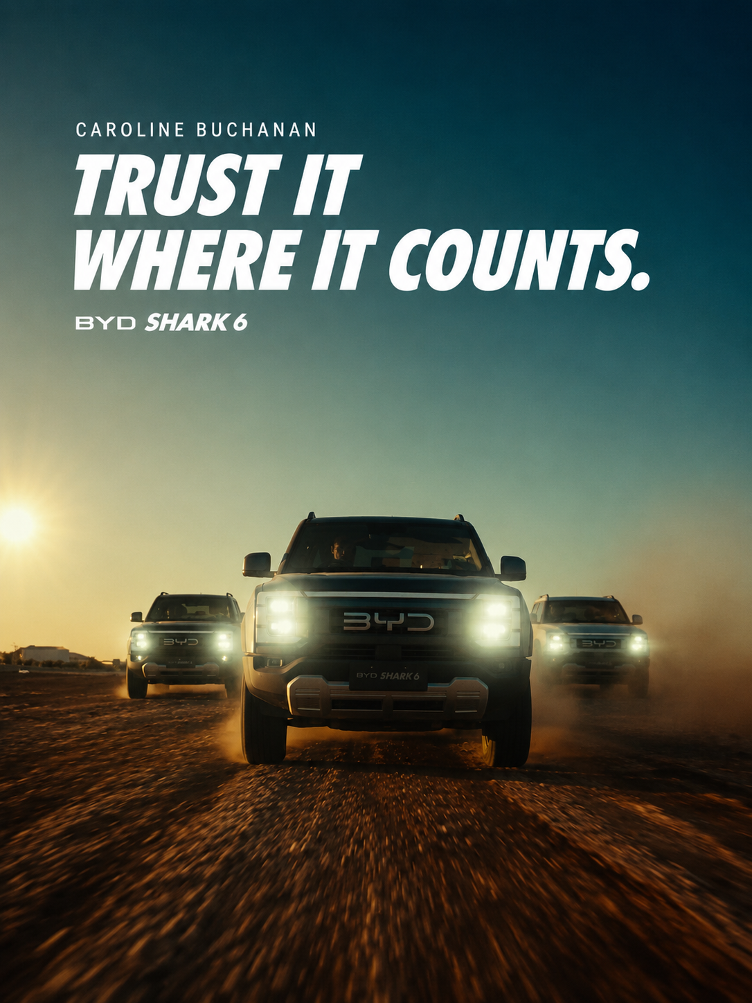 BYD Shark 6 poster trust