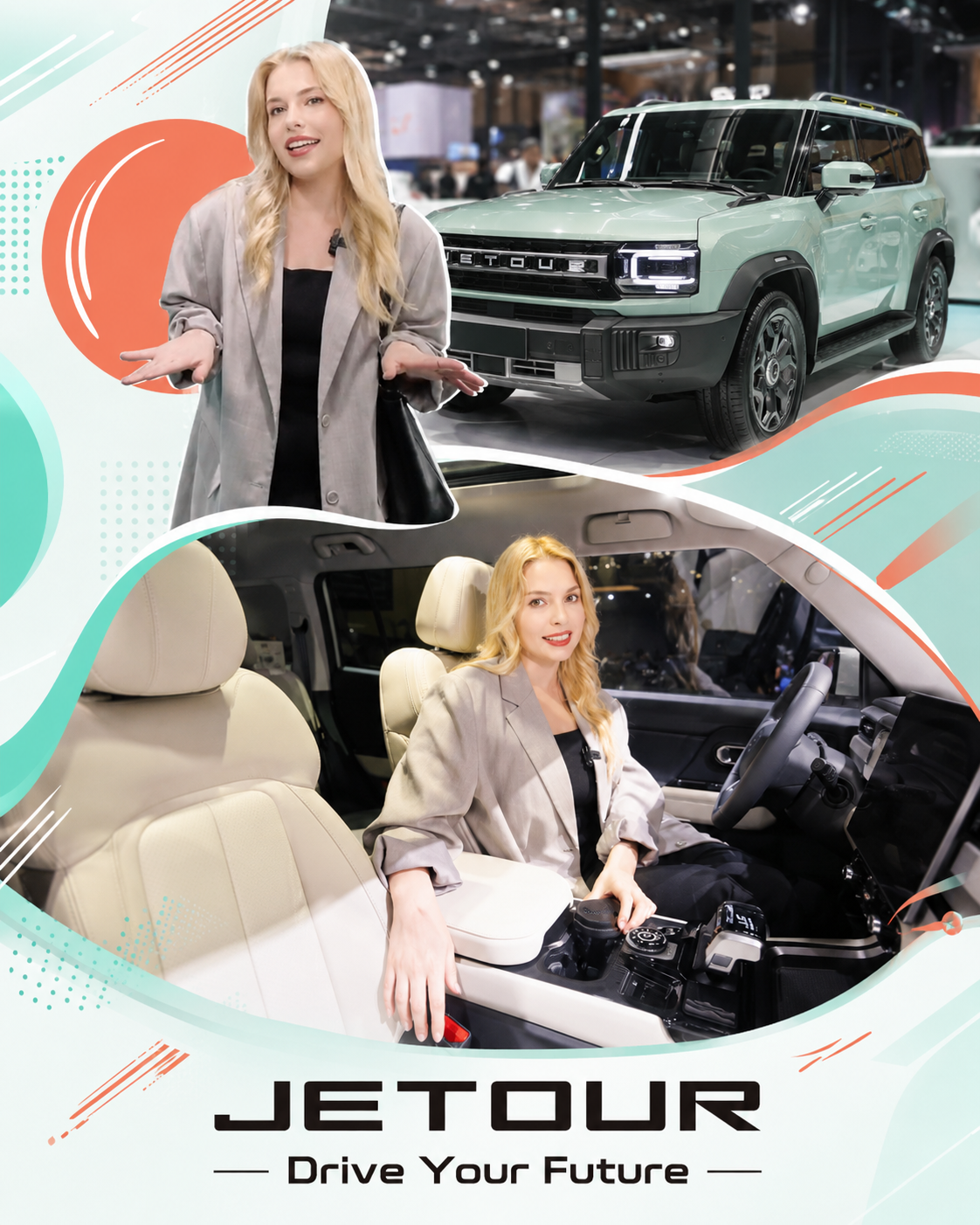 JETOUR Jessi campaign poster
