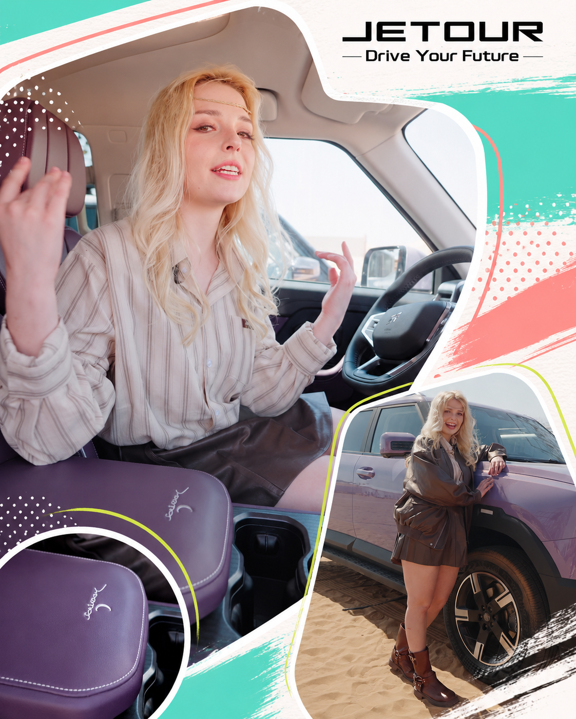 JETOUR Jessi campaign poster