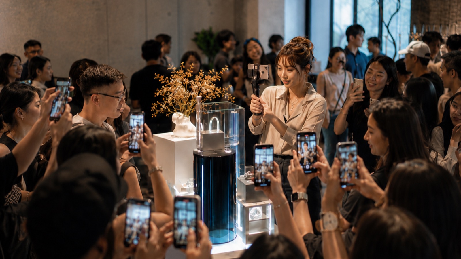 社交传播活动现场画面